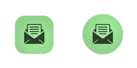Vector Green Web Buttons