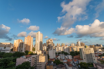Fototapeta na wymiar Salvador skyline aerial view, Brazil