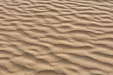 Sand formations looking like dunes