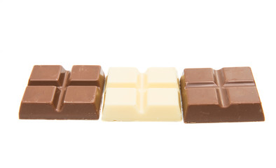 Chocolate isolated