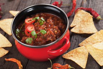 Mexican chili con carne