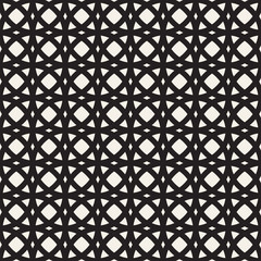 Vector Seamless Pattern. Abstract Geometric Background Design. Stylish Lattice Texture..