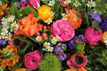 Mixed spring bouquet