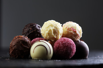 chocolate truffles