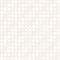 Repeating Rectangle Shape Halftone. Vector Seamless Monochrome Pattern