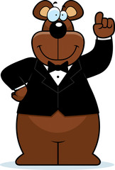 Cartoon Bear Tuxedo