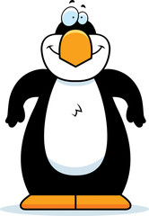 Cartoon Penguin Smiling