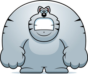 Angry Cartoon Cat
