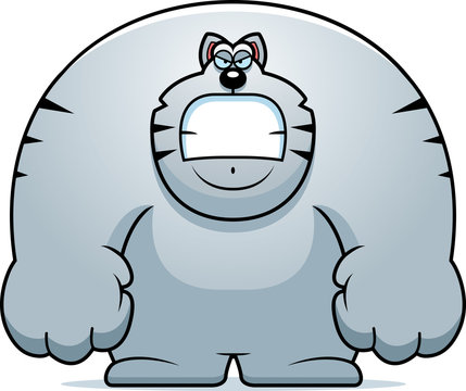 recommend clip art: Angry Cartoon Cat