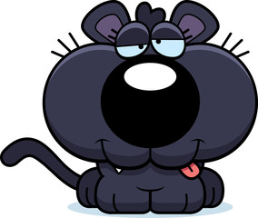 Cartoon Goofy Panther