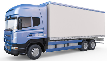 Isolated Truck Image
