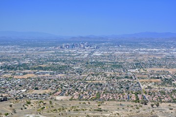 Phoenix Arizona View from South Mountain Park