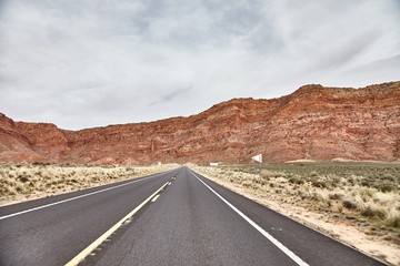 Incredibly beautiful landscape in National Park, Utah, USA
