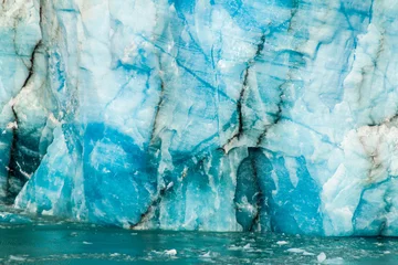 Abwaschbare Fototapete Gletscher Detail des Perito-Moreno-Gletschers in Patagonien, Argentinien
