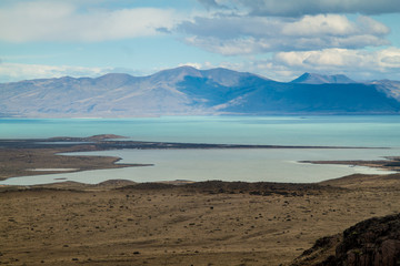 Fototapeta na wymiar Lago Viedma lake, Patagonia, Argentina