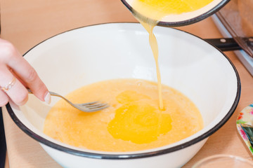 Dough for wafers. Production of dough for wafers.