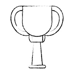 award cup sport win sketch vector illustration eps 10
