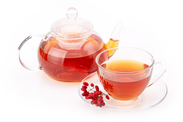 Tea with barberries