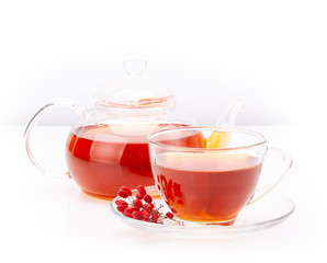 Tea with barberries