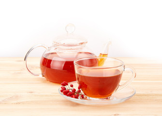 Tea with barberries