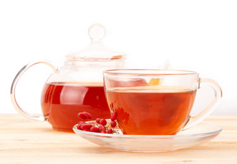 Tea with barberries