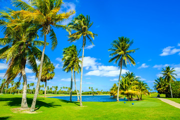 Beautiful golf course