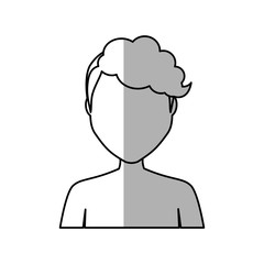 woman cartoon icon over white background. vector illustration