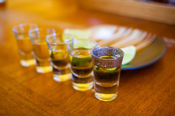 Tequila shoots