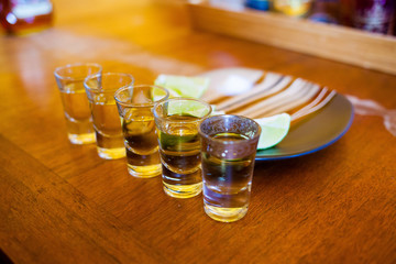 Tequila shoots