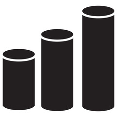 Business graphics icon