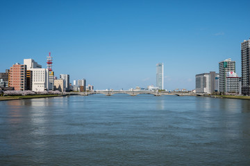 新潟市の風景