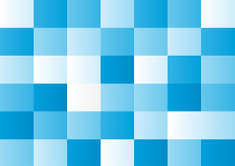 Blue squares on white background. Vector