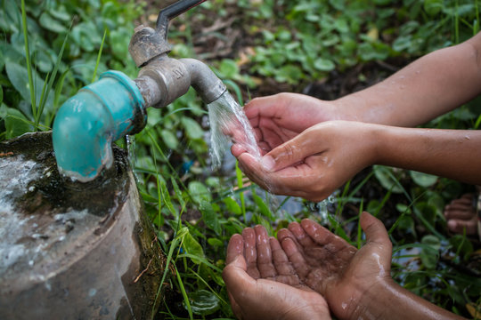 Water shortage concept.