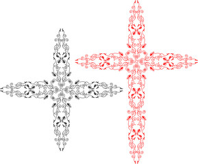 Obraz premium Christian Cross Design