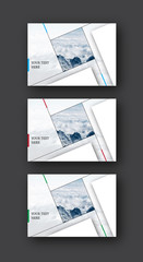 Brochure and presentation template.
