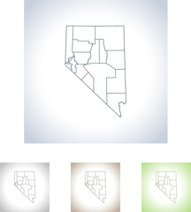 map of Nevada