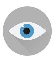Vector, eye icon, flat style