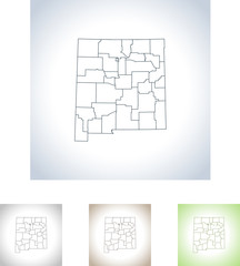 map of New Mexico