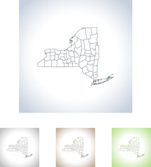 map of New York