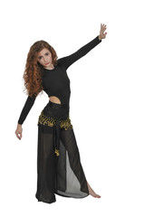 Fototapeta premium Beautiful woman dancer