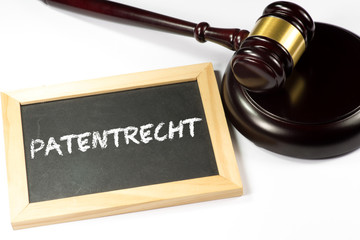 Ein Richterhammer und das Patentrecht