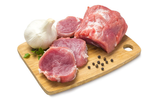 Solomillo de cerdo troceado