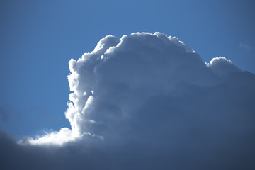 盛り上がる積乱雲