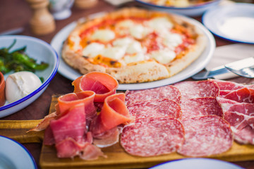 italian starters and pizza