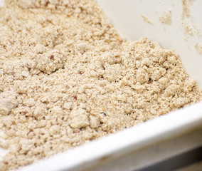 detail of fishing bait