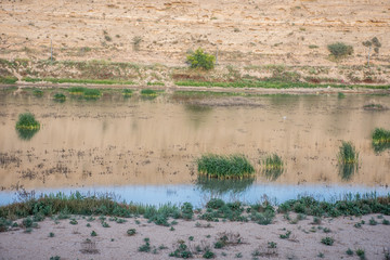 Hanifa valley in riyadh, Saudi Arabia