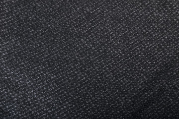 Fashionable gray cotton fabric background.