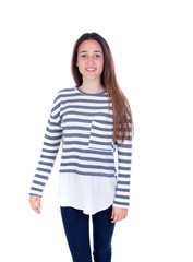 Pretty teenager girl with sixteen years old