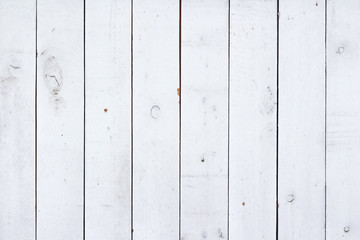 Texture of white wooden boards