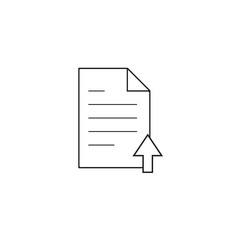 upload file vector icon